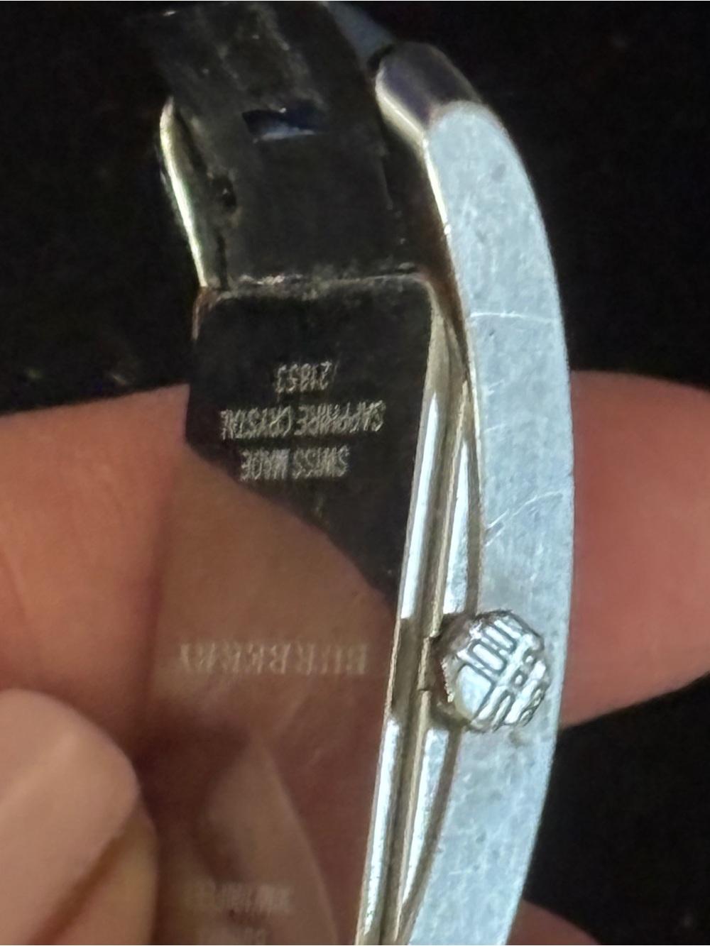 Burberry Rectangular Silver Dial watch - Picture 5 of 8